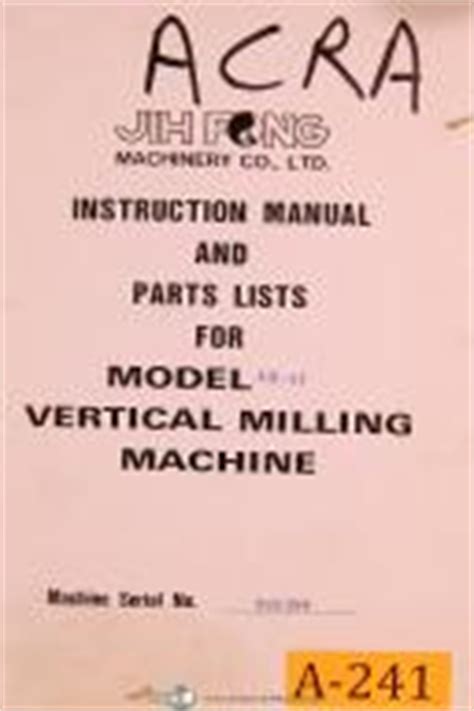 acra cnc milling machine|acra milling machine manual pdf.